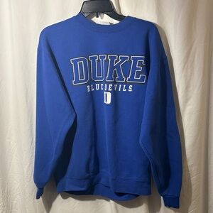Champion Men's Blue Duke Blue Devils Crewneck Sweater